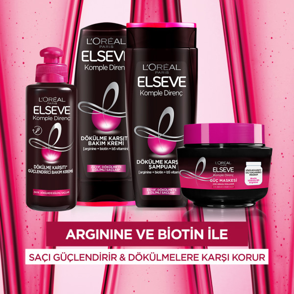 L'Oréal Paris Elseve Komple Direnç Dökülme Karşıtı Şampuan 360 Ml - 4