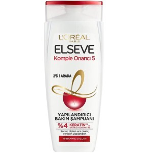 L'Oréal Paris Elseve Komple Onarıcı 5 2in1 Şampuan 360 Ml 