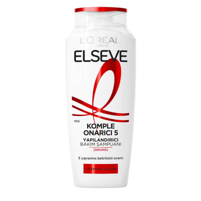 L'Oréal Paris Elseve Komple Onarıcı 5 Yapılandırıcı Bakım Şampuanı 300 Ml - 1