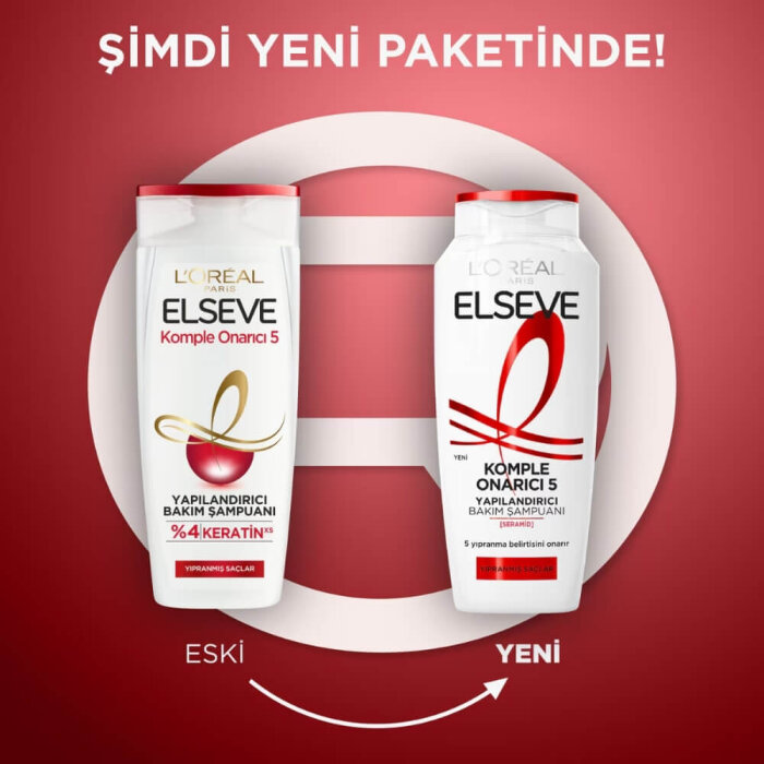 L'Oréal Paris Elseve Komple Onarıcı 5 Yapılandırıcı Bakım Şampuanı 300 Ml - 5