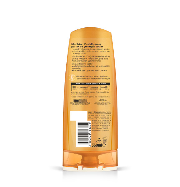 L'Oréal Paris Elseve Mucizevi Hindistan Cevizi Yağı Bakım Kremi 360 Ml - 2