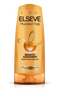 Elseve - L′Oréal Paris Elseve Mucizevi Yağ Besleyici Bakım Kremi 360 Ml