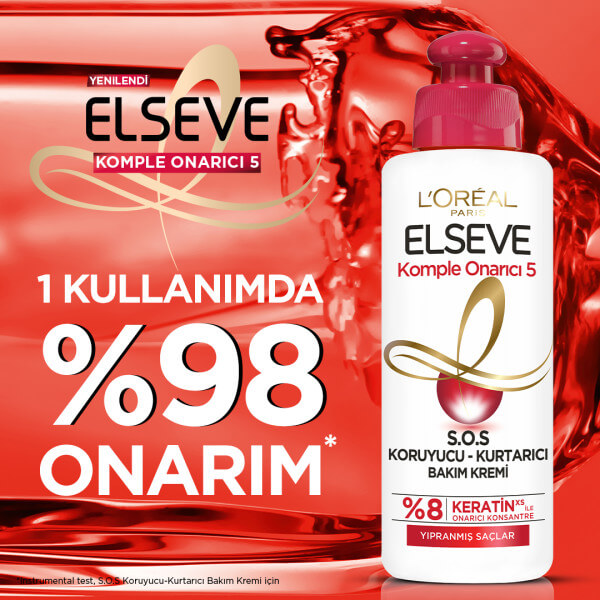 L'Oréal Paris Elseve SOS Koruyucu Bakım Kremi 200 Ml - 4
