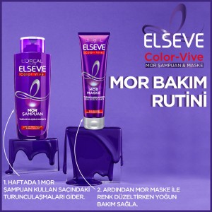 L'Oréal Paris Elseve Turunculaşma Karşıtı Mor Şampuan 200 Ml - 5