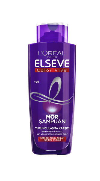 L'Oréal Paris Elseve Turunculaşma Karşıtı Mor Şampuan 200 Ml - 1