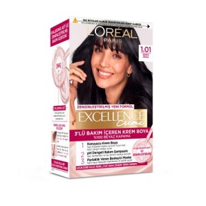 L'Oréal Paris Excellence Creme 1.01 Saç Boyası - Loreal Paris Excellence