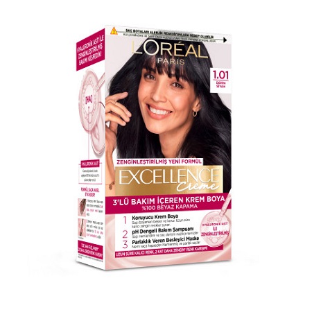 L'Oréal Paris Excellence Creme 1.01 Saç Boyası - 1