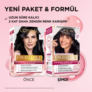 L'Oréal Paris Excellence Creme 1.01 Saç Boyası - 3