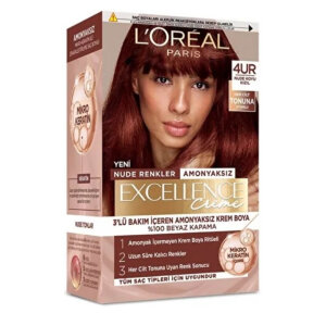 L'Oréal Paris Excellence Creme Nude Saç Boyası 4 UR - Excellence Intense