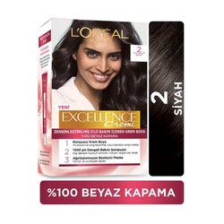 Loreal Paris Excellence - L'Oréal Paris Excellence Creme Saç Boyası 2 Siyah