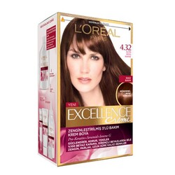 Loreal Paris Excellence - L'Oréal Paris Excellence Creme Saç Boyası 4.32 Altın Koyu Kahve