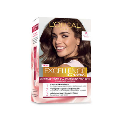 L'Oréal Paris Excellence Creme Saç Boyası 5 Kahve - 2