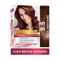 Loreal Paris Excellence - L'Oréal Paris Excellence Creme Saç Boyası 5.5 Kızıl Kestane