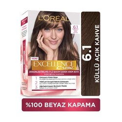 L'Oréal Paris Excellence Creme Saç Boyası 6.1 Küllü Açık Kahve - Loreal Paris Excellence