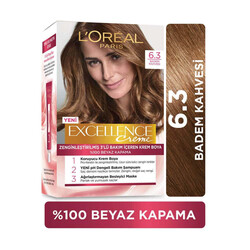 Loreal Paris Excellence - L'Oréal Paris Excellence Creme Saç Boyası 6.3 Badem Kahvesi