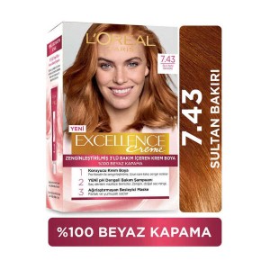 L'Oréal Paris Excellence Creme Saç Boyası 7.43 - 2