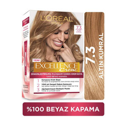 L'Oréal Paris Excellence Creme Saç Boyası 7.3 Altın Kumral - Loreal Paris Excellence