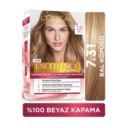 Loreal Paris Excellence - L'Oréal Paris Excellence Creme Saç Boyası 7.31 Bal Köpüğü