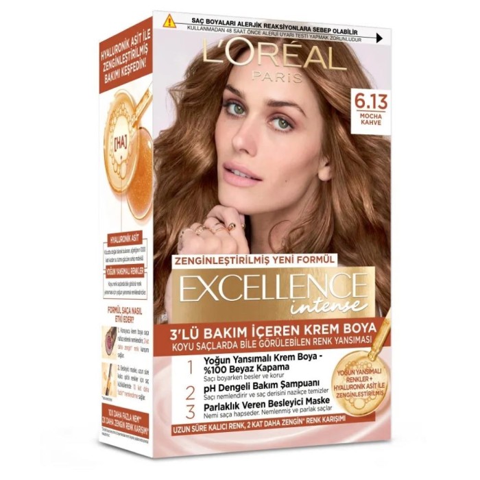 L'Oréal Paris Excellence Intense Creme 6.13 Cool Dark Blonde - 1