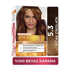 Loreal Paris Excellence Intense - L'Oréal Paris Excellence Intense Saç Boyası 5.3 Sıcak Çikolata