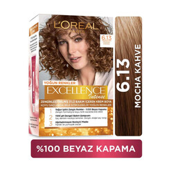 Loreal Paris Excellence Intense - L'Oréal Paris Excellence Intense Saç Boyası 6.13 Mocha Kahve