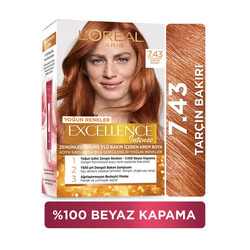 Loreal Paris Excellence Intense - L'Oréal Paris Excellence Intense Saç Boyası 7.43 Tarçın Bakırı