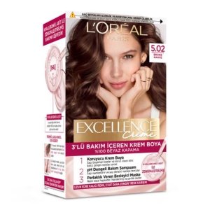 L'Oréal Paris Excellence Pure Blond Saç Boyası 5.02 Bronz Kahve 