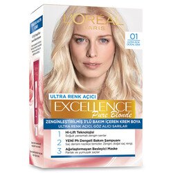 L'Oréal Paris Excellence Pure Blonde Saç Boyası 01 Ultra Açık Doğal Sarı - 2