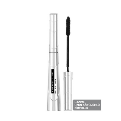 L'Oréal Paris False Lash Telescopic Fiber Mascara Black - 1
