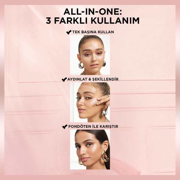 L'Oréal Paris Glotion All-In-One Doğal Işıltı 902 - Light Glow 40 Ml - 4