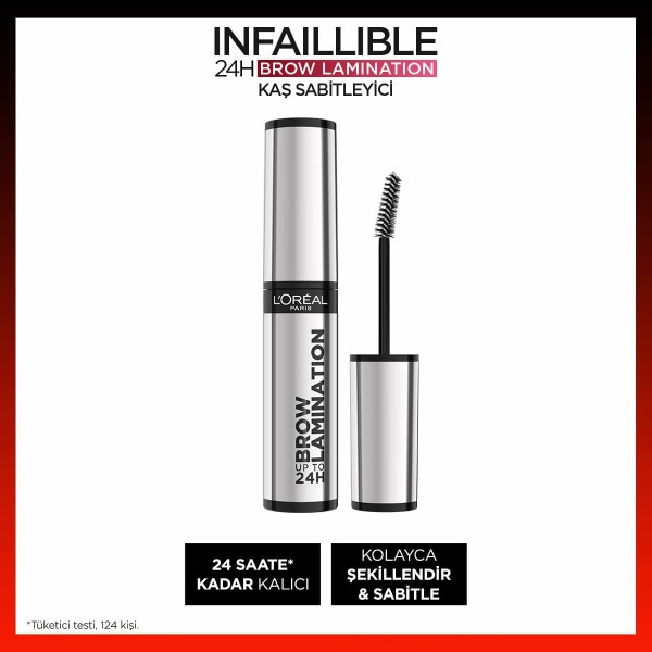 L'Oréal Paris Infaillible 24H Brow Lamination Şeffaf Kaş Sabitleyici - 2