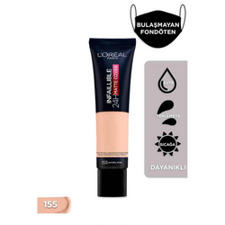 L'Oréal Paris Infaillible 24H Matte Cover Foundation 155 Natural Rose 