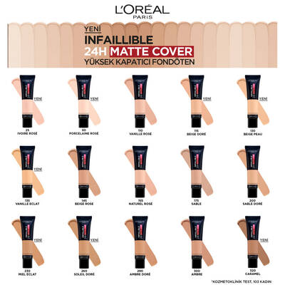 L'Oréal Paris Infaillible 24H Matte Cover Foundation 200 Golden Sand - 6
