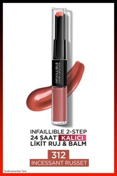 L'Oréal Paris Infaillable Lipstick 2 Steps 312 Incessant Russet - 3