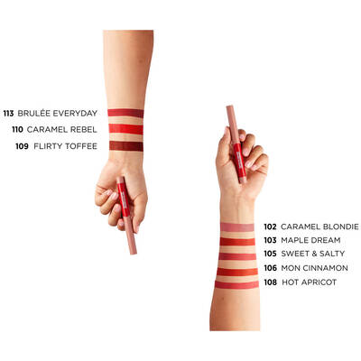 L'Oréal Paris Infaillible Matte Lip Crayon Ruj 110 Caramel Rebel - 7