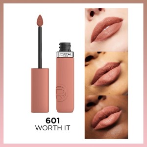 L'Oréal Paris Infaillible Matte Resistance Likit Mat Ruj - 601 Worth It - 3