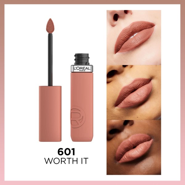 L'Oréal Paris Infaillible Matte Resistance Likit Mat Ruj - 601 Worth It - 3