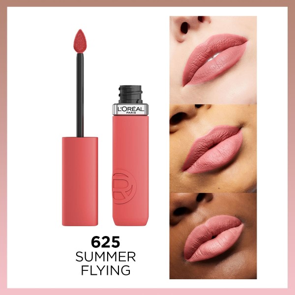 L'Oréal Paris Infaillible Matte Resistance Likit Mat Ruj - 625 Summer Flying - 3
