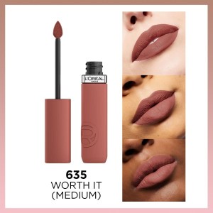 L'Oréal Paris Infaillible Matte Resistance Likit Mat Ruj - 635 Worth It - 3