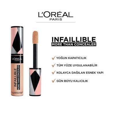 L'Oréal Paris Infaillible Tüm Yüze Uygulanabilir Kapatıcı 326 Vanilla - 7