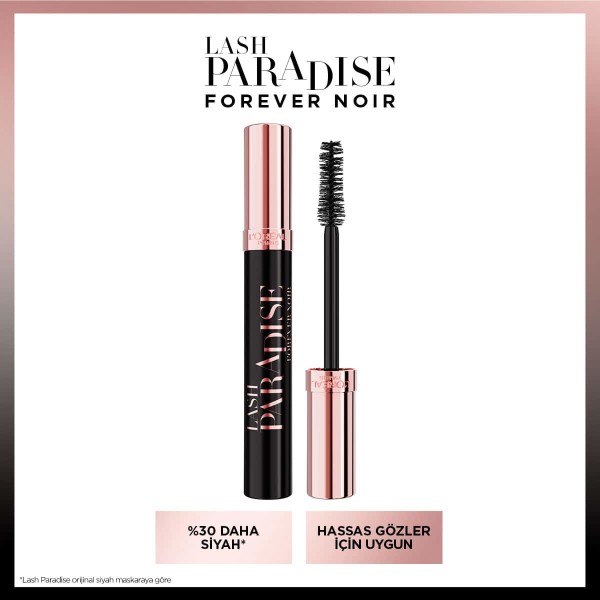 L'Oréal Paris Lash Paradise Forever Noir Maskara - 2