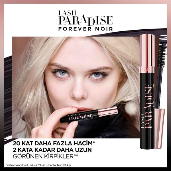 L'Oréal Paris Lash Paradise Forever Noir Maskara - 3