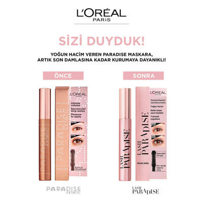 L'Oréal Paris Lash Paradise Mascara Black - 10