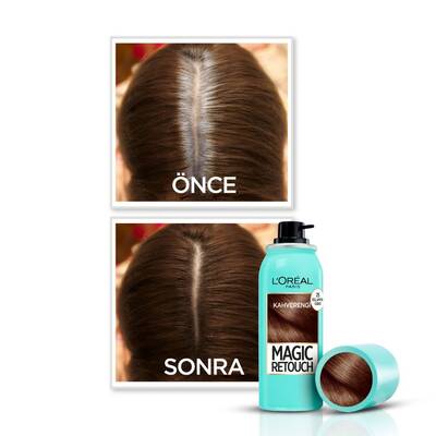 L'Oréal Paris Magic Retouch Beyaz Dipleri Kapatıcı Sprey 03 Chatain - 3