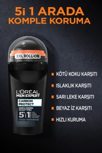 L'Oréal Paris Men Expert Carbon Protect 5in1 Roll-On 50 Ml - 2