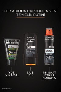 L'Oréal Paris Men Expert Carbon Protect 5in1 Roll-On 50 Ml - 3