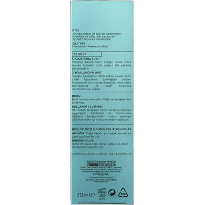 L'Oréal Paris Nem Terapisi Aloe Vera Suyu 70 Ml - 5