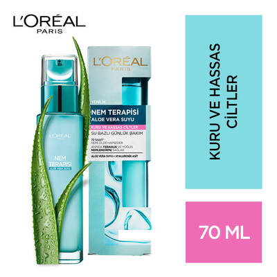 L'Oréal Paris Nem Terapisi Aloe Vera Suyu Kuru ve Hassas Ciltler 70 Ml - 2