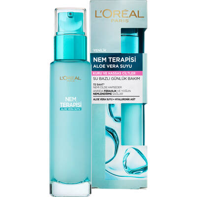 L'Oréal Paris Nem Terapisi Aloe Vera Suyu Kuru ve Hassas Ciltler 70 Ml - 4