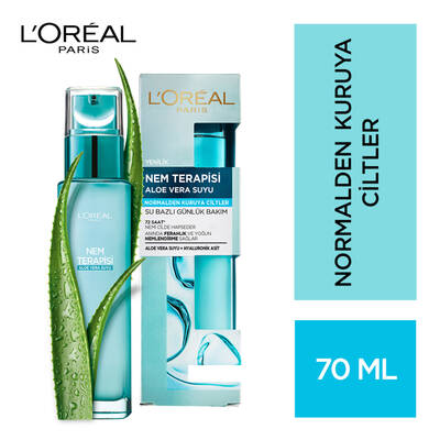 L'Oréal Paris Nem Terapisi Aloe Vera Suyu Normalden Kuruya Ciltler 70 Ml - 2